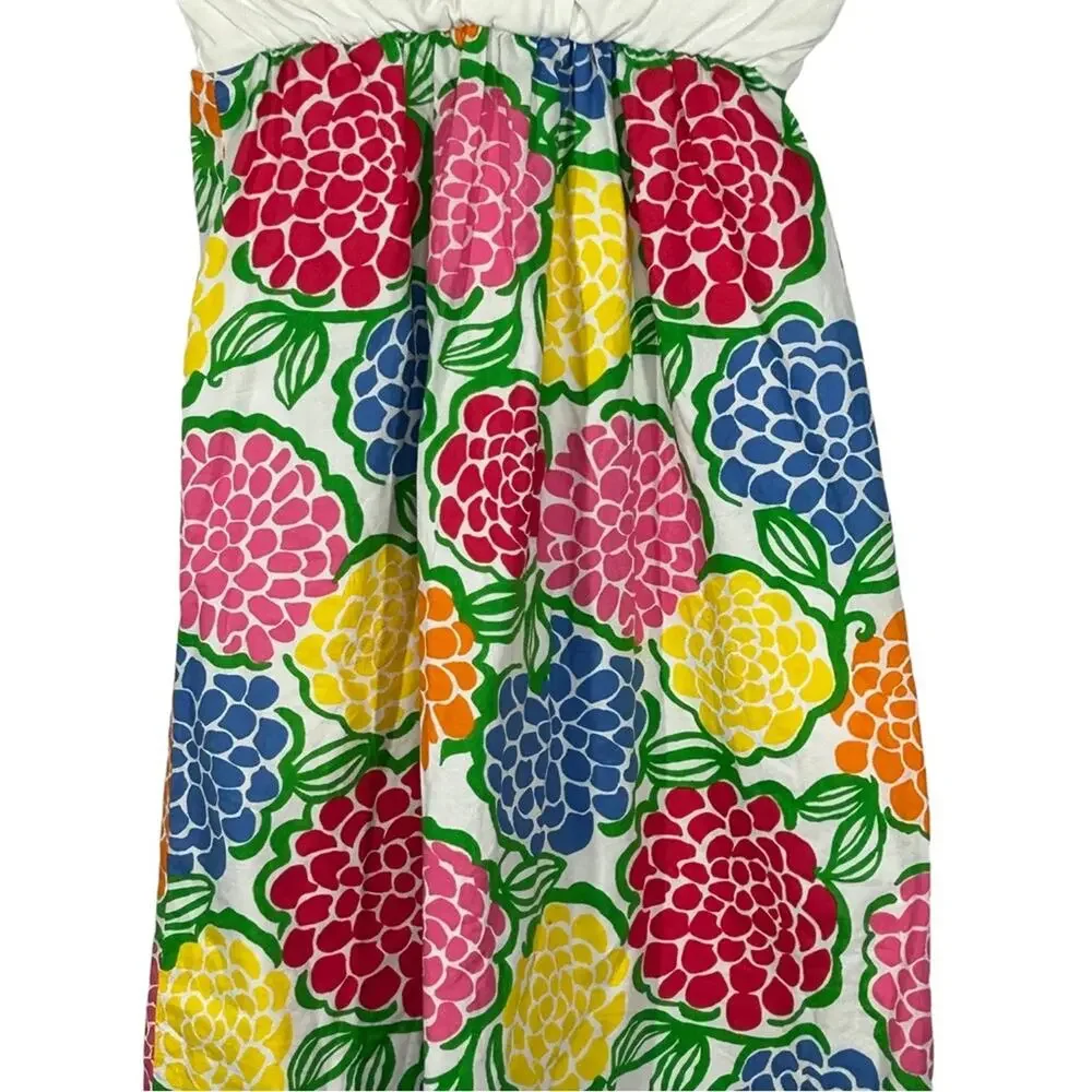 Lilly Pulitzer Patterson Dress XS Minnie Zinny Strapless Resort Mini Dress - Picture 6 of 13